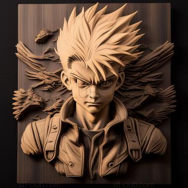 3D model Hunter Hunter Yoshihiro Togashi (STL)